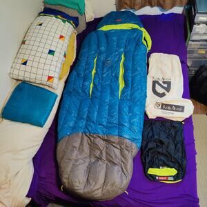Nemo Disco 15° Sleeping Bag 650 Fill Down 3-season Mens Regular ORIGINAL version